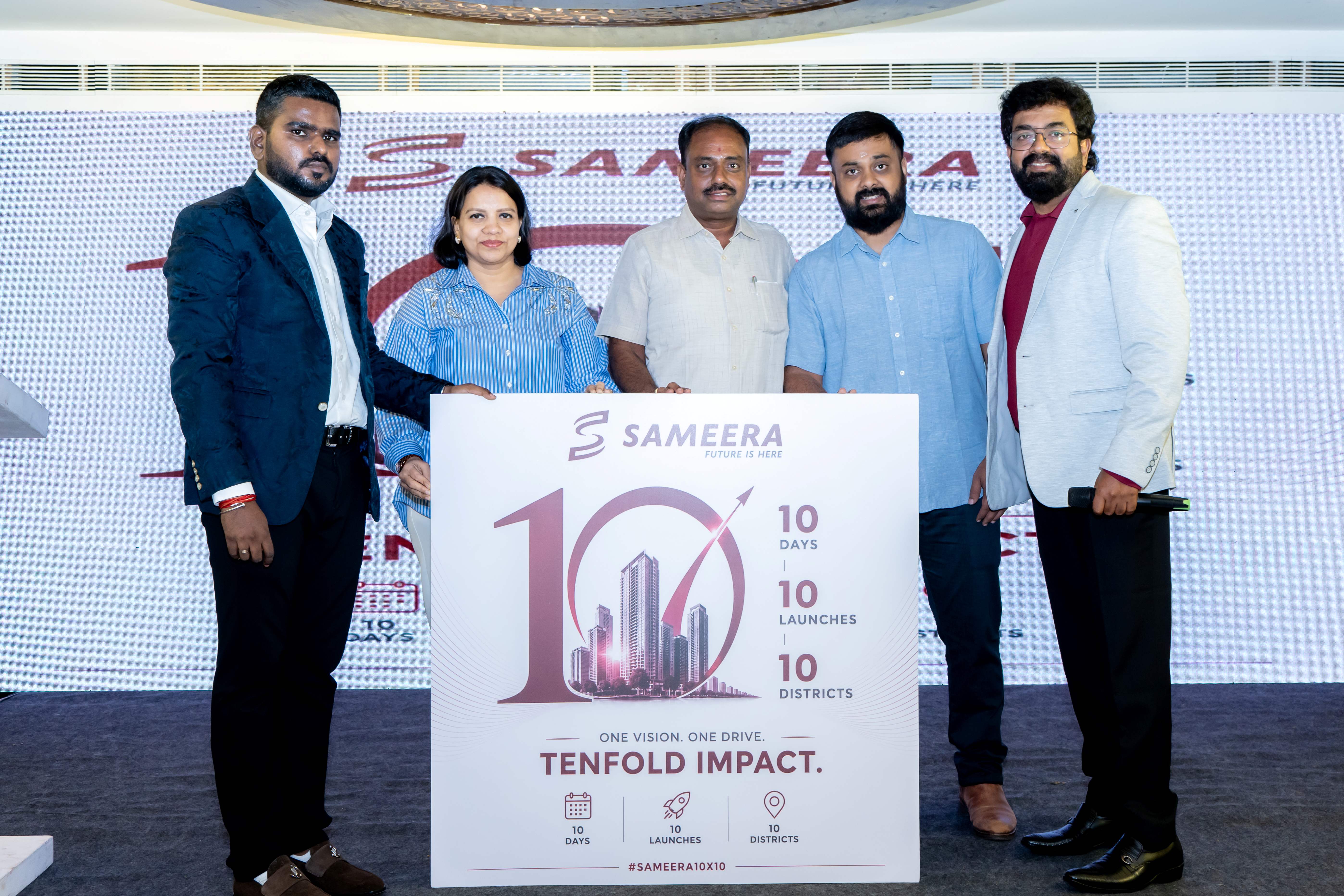 Sameera Group Unveils First-of-its-kind &lsquo;10 Projects in 10 Days across 10 Districts&rsquo; initiative in Tamil Nadu